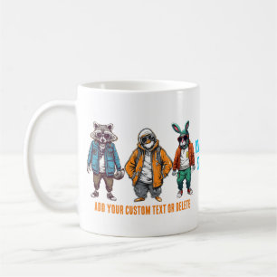 Grappig dier mode liefhebber cadeau koffiemok