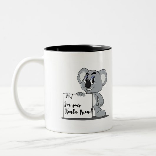 Grappig Dier Pun Koffie Cup Gift Mok (Links)