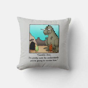 Grappig Dierenarts Humor kussen