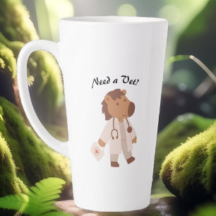 Grappig Dierenartsenpraktijk Paard Dierenarts Gift Latte Mok