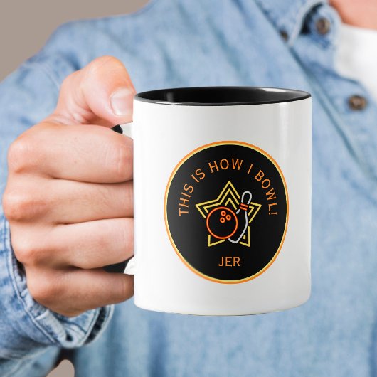 Grappig Dit is hoe ik bowl Personaliseerd Geschenk Mok