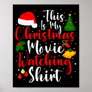 Grappig Dit Is Mijn Kerst Film Kijkende Familie M Poster