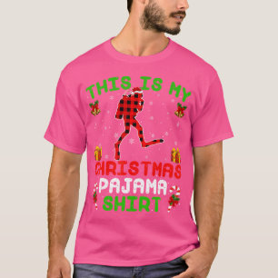 Grappig, dit is mijn kerstduik met kerst t-shirt