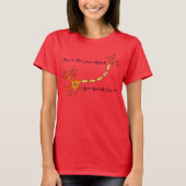 Grappig "Dit is mijn laatste zenuwen en je zit er  T-shirt (Voorkant)