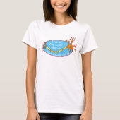 Grappig "Dit is mijn laatste zenuwen en je zit er  T-shirt (Voorkant)