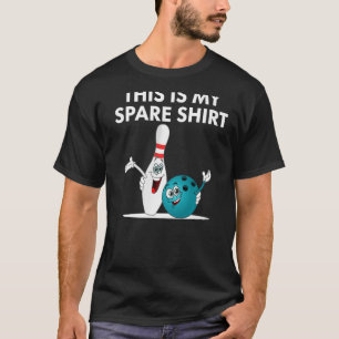 Grappig, dit is mijn reserve Shirt Bowler T-shirt.