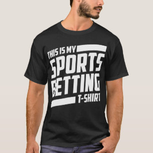 Grappig dit is mijn sport wedden sport beter cadea t-shirt