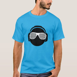 Grappig DJ T-shirt Cool EDM-feestmuziek T-shirt vo