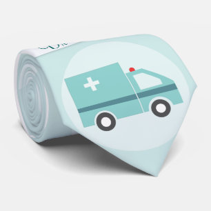 Grappig Doctor Medical Physician Monogram Stropdas