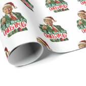 Grappig Donald Trump cadeau Cadeaupapier (Rol Hoek)