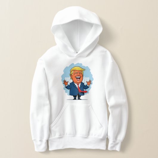 Grappig Donald Trump Cartoon ontwerp (Laagn)