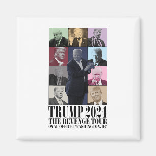 Grappig Donald Trump De Revenge Tour Ultra Mega To Magneet