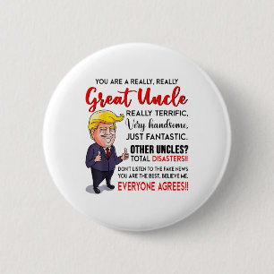 Grappig Donald Trump, je bent echt een geweldige o Ronde Button 5,7 Cm