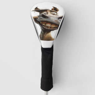 Grappig Donkey Art Design Golfheadcover