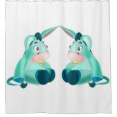 Grappig Donkey Douchegordijn (Voorkant)