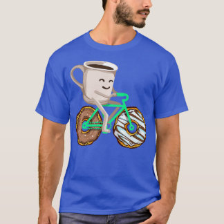 Grappig donut cadeau voor mannen vrouwen gebak kof t-shirt