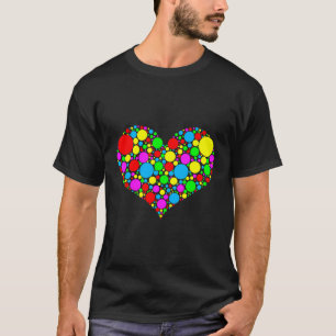 Grappig Dot Heart International Dot Day Happy Dot T-shirt