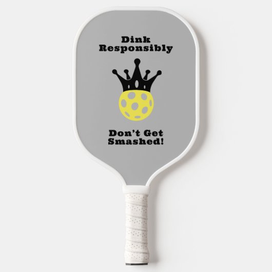 Grappig drankje verantwoord pickleball paddle (Voorkant)