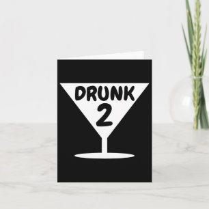 Grappig Drink 2 Party Thing Halloween Kostuum Kaart