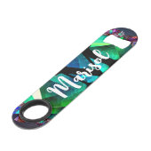 Grappig Drink citaat Abstracte onderwaterkristalle Speed Flessenopener (Achterkant Gekanteld)