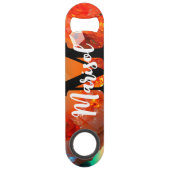 Grappig Drink citaat Abstracte onderwaterkristalle Speed Flessenopener (Achterkant)