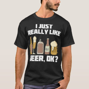 Grappig Drink vakantie ambachtelijk bier T-shirt