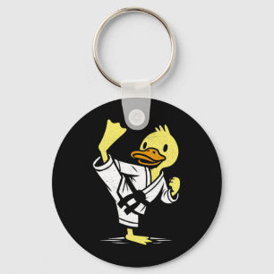Grappig Duck Karate Martial Arts Memes Co. Duck Ka Sleutelhanger