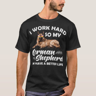 Grappig Duits Shepherd Design for Men Women Kinder T-shirt