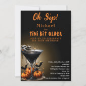 Grappig Een beetje ouder Halloween verjaardagsfees Kaart (Voorkant)