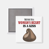 Grappig een manier om het hart van een vrouw te be magneet (Voorkant / Achterkant)