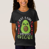 Grappig een meisje dat van de advocaat houdt. t-shirt (Voorkant)