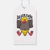 Grappig Eend Tape Cadeaulabel (Achterkant)
