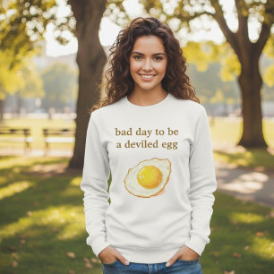 Grappig ei woordspeling shirt – “Slechte dag om ee