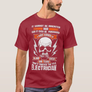 Grappig Elektricien Gift Grote Unie Meme (2) T-shirt