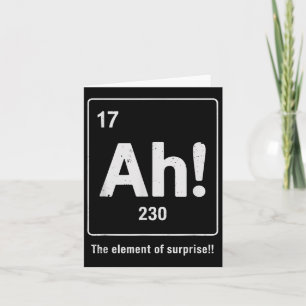 Grappig Element Van Verrassing Kaart
