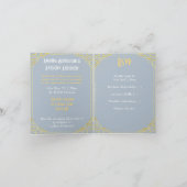 Grappig en lief cartoon bruidspaar (Binnen)