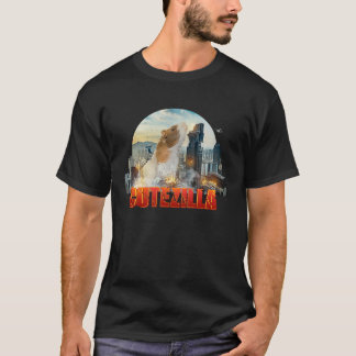 Grappig en schattig cavia's zijn wild op Kerstmis T-shirt