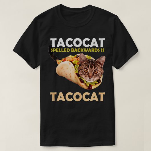 Grappig en Schattige van Tacocat Taco Cat Spelling T-shirt (Design voorkant)
