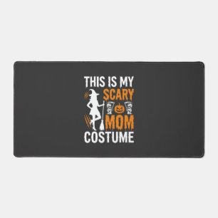 Grappig eng moedercostuum Halloween heks Bureaumat