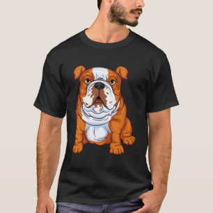 Grappig Engels Bulldog Hondenliefhebbers Puppy Hou T-shirt