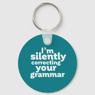 Grappig Engelse leraar Zelden correctief Grammar Sleutelhanger