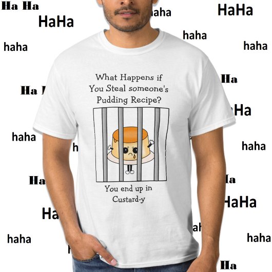 Grappig eten Pun | Custardgrap T-shirt