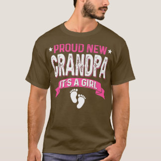 Grappig Familie Geslacht onthullen Nieuwe Opa Het  T-shirt