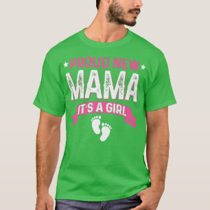 Grappig Familie Geslacht onthullen Oude Nieuwe Mam T-shirt