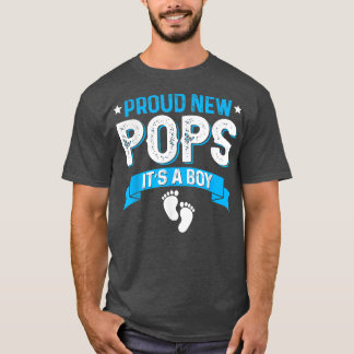 Grappig Familie Geslacht onthullen Oude Nieuwe Pop T-shirt