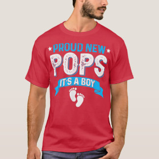 Grappig Familie Geslacht onthullen Oude Nieuwe Pop T-shirt