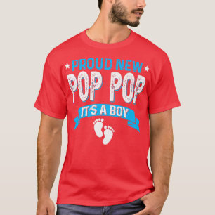 Grappig Familie Geslacht onthullen Proud Nieuwe Po T-shirt