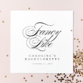 Grappig Fancy zoals Script Country Bachelorette Servet