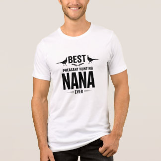 Grappig fazantenjacht Nana T-shirt, vogelgrafiek  Tri-Blend Shirt