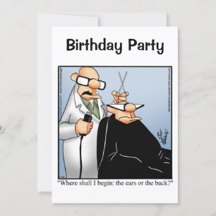Grappig feest voor hem kaart